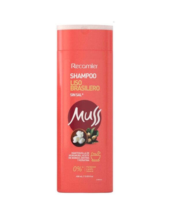 Shampoo Muss Liso Brasilero 400 Ml