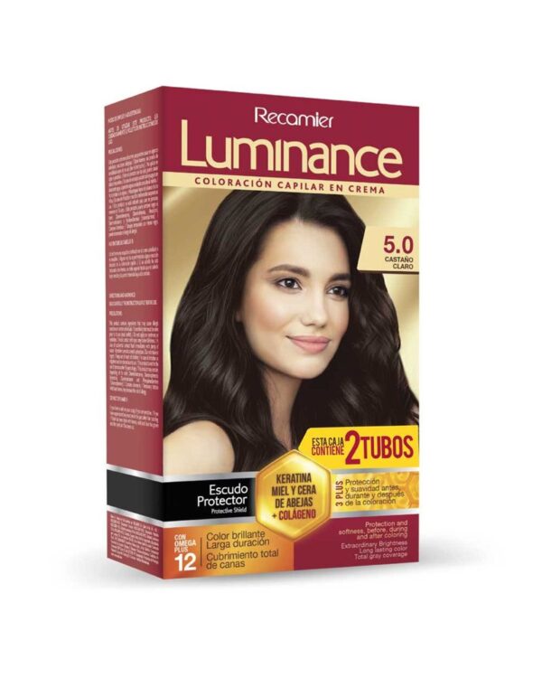 Tinte Luminance Doble Tubo 5,0 Castaño Claro