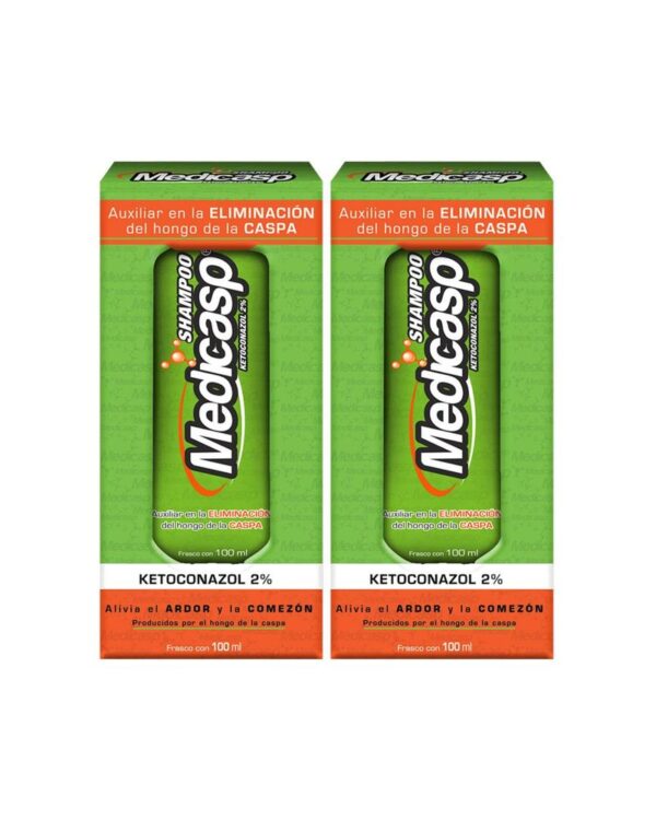Shampoo Medicasp 100 Ml X2 Unds