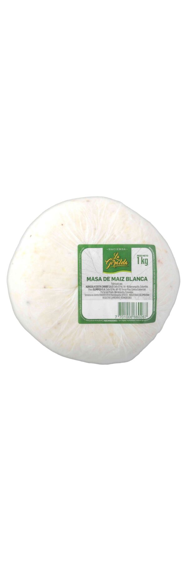Masa De Maíz La Giralda Blanca 1 Kg