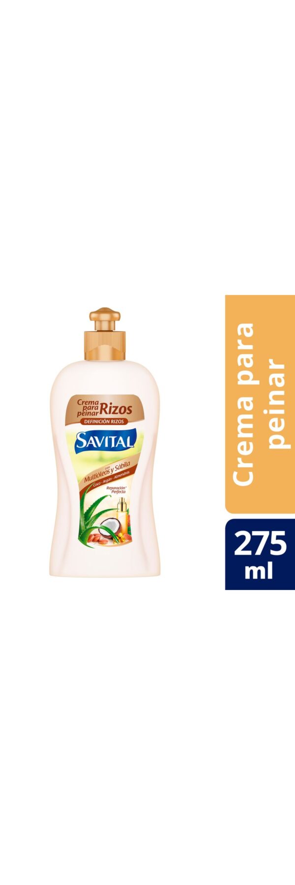 Crema De Peinar Multioleos 275 Ml  Savital