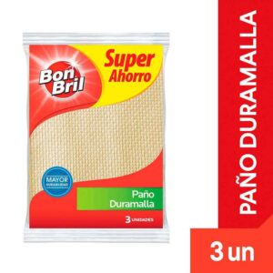 Bon Bril Pano Duramalla Super Ahorro X3 Unds  Bon Bril