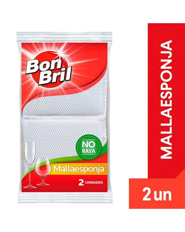 Bon Bril Malla Esponja X2 Unds  Bon Bril