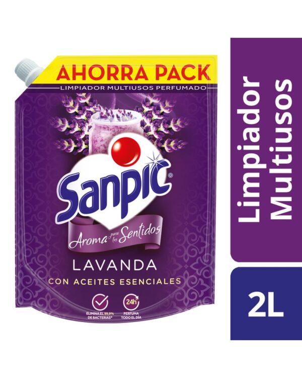 Limpia Pisos Sanpic Lavanda 2L