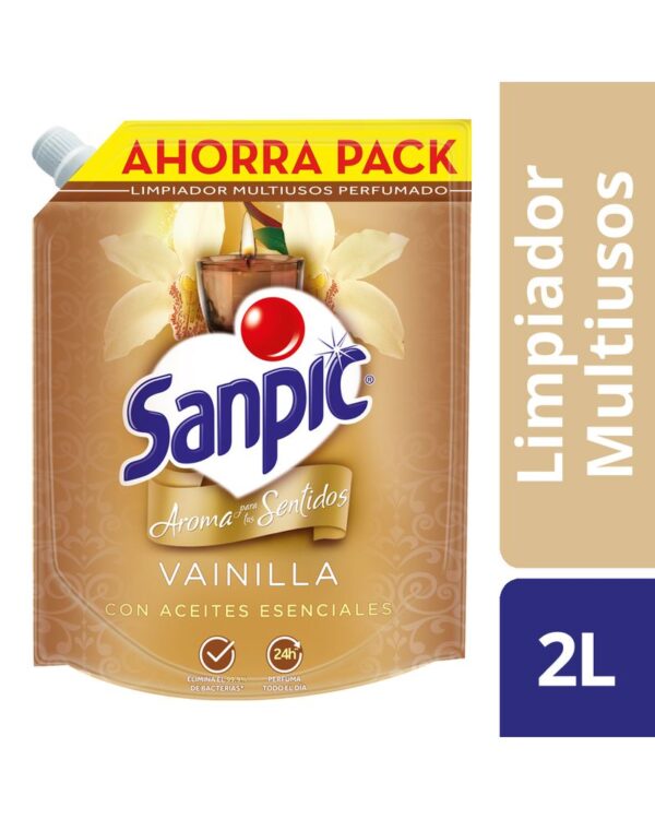 Limpia Pisos Sanpic Vainilla 2L