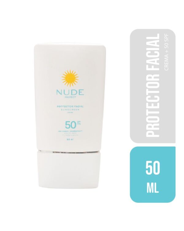Protector Facial Nude Spf 50 50 Ml
