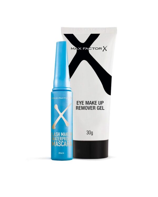 Promocion Pestañina Lash Maker Max Factor Tono Negro Waterproof + Desmaquillador Max Factor