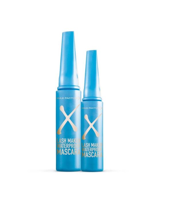 Promocion Pestañina Lash Maker Max Factor Tono Negro Waterproof + Pestañina Mini Lash Maker Max Factor Tono Negro Waterproof