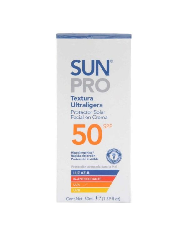 Protector Solar Sol Sun Pro Facial Spf 50 50 Ml