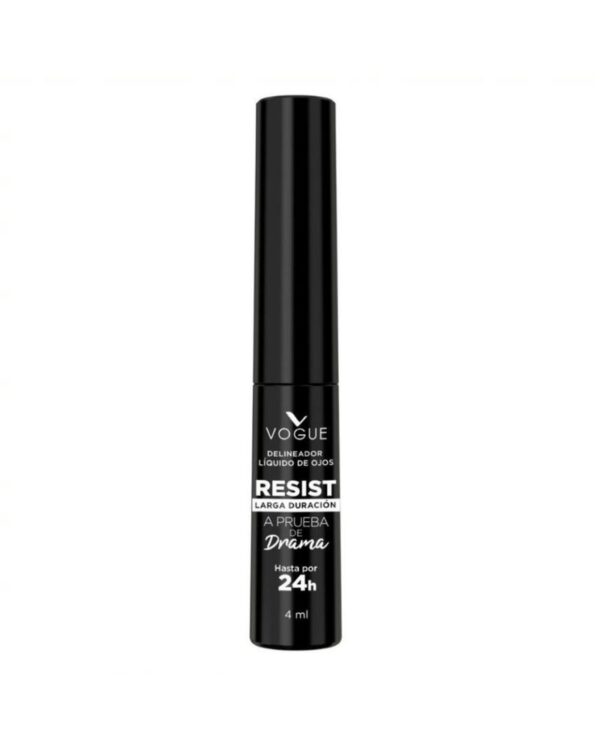 Delineador Líquido Vogue Cejas Resist Negro 4 Ml