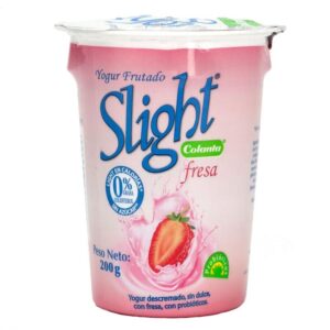 Yogurt Sligth Fresa Vaso X200g  Colanta