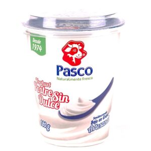 Yogurt Postre Sin Dulce X180g  Pasco