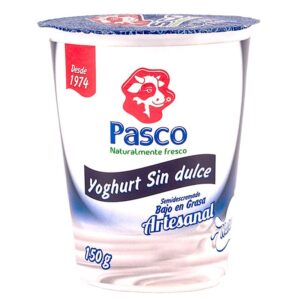 Yogurt Sin Dulce X150g  Pasco