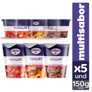 Yogurt Original Surtido X5und X150g Cu  Alpina