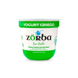 Yogurt Griego Sin Dulce X135g Zorba  Natural
