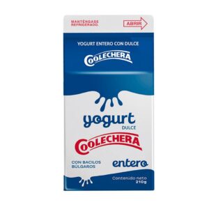 Yogurt Entero X210g  Coolechera