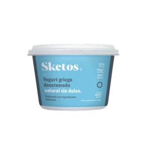 Yogurt Griego Sin Dulce X450g Sketos  Natural
