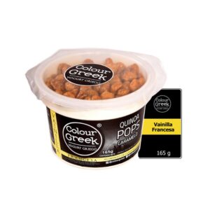 Yogurt Griego Vainilla Francesa Con Quinoa X165g  Colour Greek