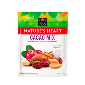Cacao Frutos Secos Natures Heart Mix Doypack X170g   Natures Heart 