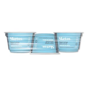 Yogurt Griego Sin Dulce X3und X150g Cu Sketos  Natural