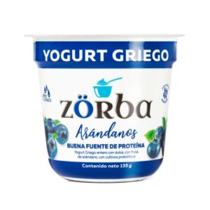 Yogurt Griego Arandanos X135g  Zorba