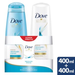 Acondicionador Shampoo Hidratacion Intensa X400ml X400ml  Dove