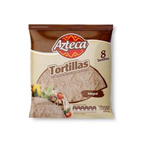 Tortillas Integral X8und X250g  Azteca