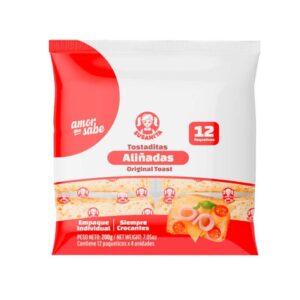 Tostada Alinada X 12 Paquetes X 4 Unidades X 200g  Susanita