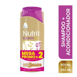 Acondicionador Shampoo Keratmax X 600ml X 550ml  Nutrit