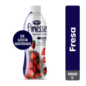 Yogurt 0 Grasa Fresa X1000g  Finesse