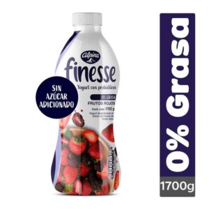 Yogurt 0 Grasa Frutos Rojos X1700g  Finesse