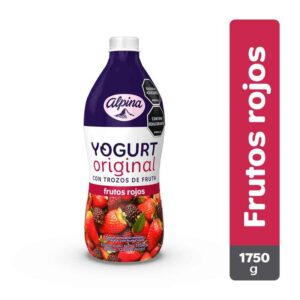 Yogurt Frutos Rojos X1750g  Alpina