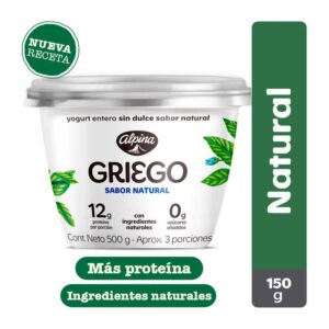 Yogurt Griego X500g Alpina  Natural