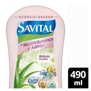 Acondicionador Multivitaminas Sabilax490ml  Savital