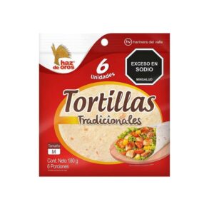 Tortilla Tradicional 6unds X180g  Haz De Oros