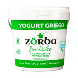 Yogurt Griego Sin Dulce X1000g Zorba  Natural