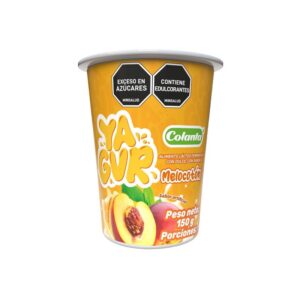 Yagur Melocoton Vaso X150g  Colanta
