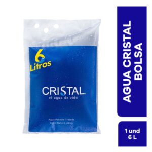Agua Bolsa X6l  Cristal