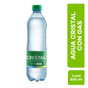 Agua Con Gas Pet X600ml  Cristal