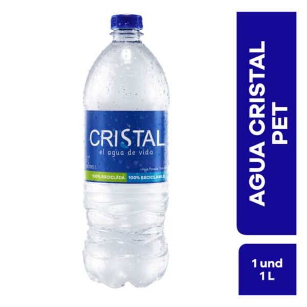 Agua Ecopack X1l  Cristal