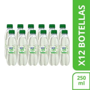 Agua Saborizada Surtido X12 Und X250 Ml  H2oh
