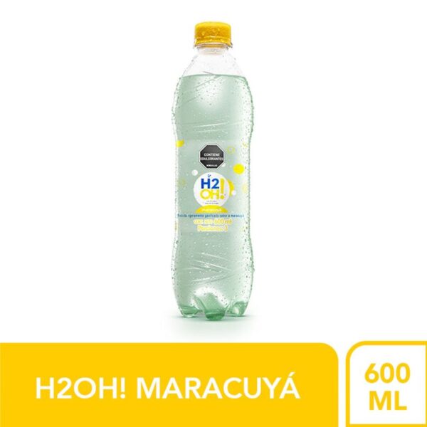 Agua Saborizada X600ml Maracuya  H2oh