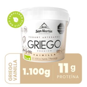 Yogurt Griego Premium Vainilla X1100g  San Martin