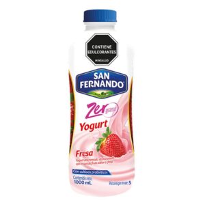 Yogurt 0 Grasa Fresa X1000g  San Fernando