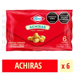 Achira X6 Und X17 G Cu X102 G Peso Neto  Ramo