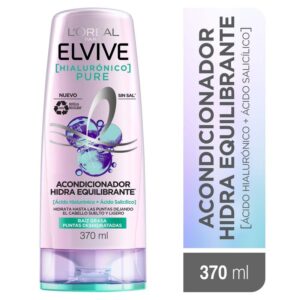 Acondicionador Hialuronico Pure Paris 370ml Elvive  Loreal 