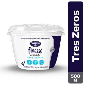 Yogurt Griego 500 Grs Triple Zero  Finesse