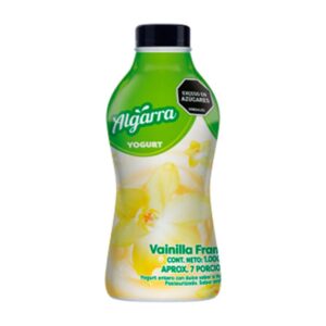 Yogurt Vainilla Francesa Botella X1000grs  Algarra