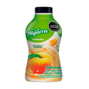 Yogurt Melocoton Botella X1000grs  Algarra
