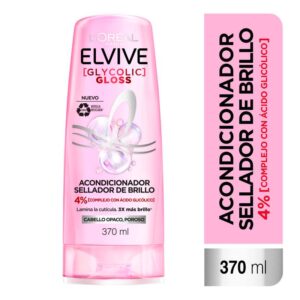 Acondicionador Glycolic Gloss Paris 370ml Elvive  Loreal 